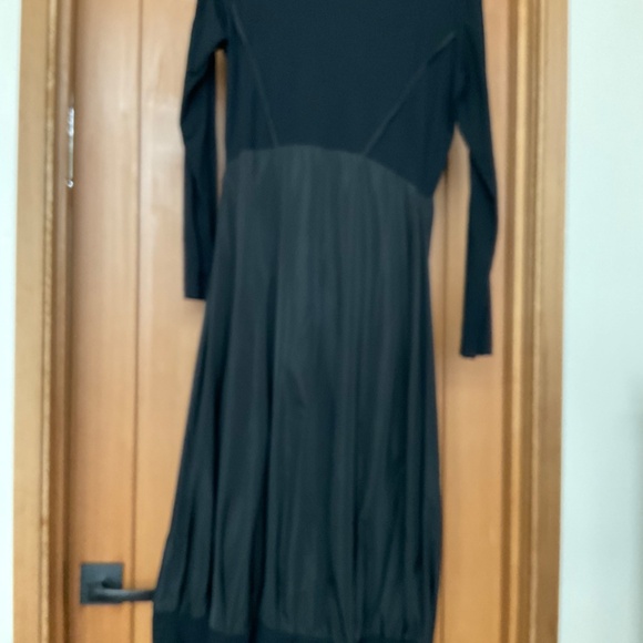 Black parachute dress in size medium - Picture 3 of 5
